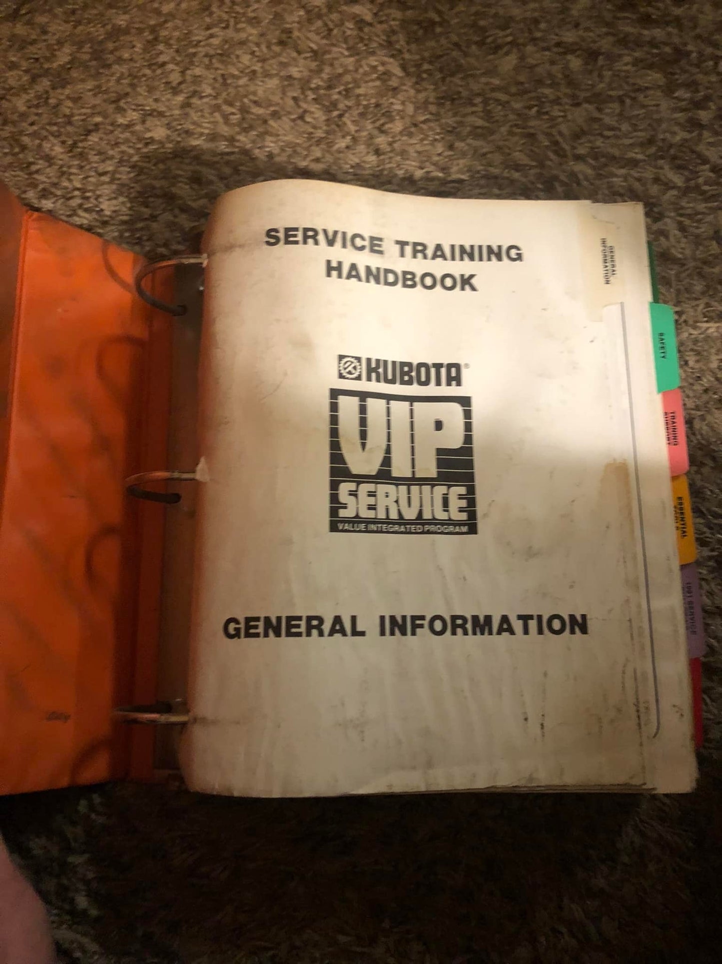 Kubota _ 1992 Service _ Training Handbook