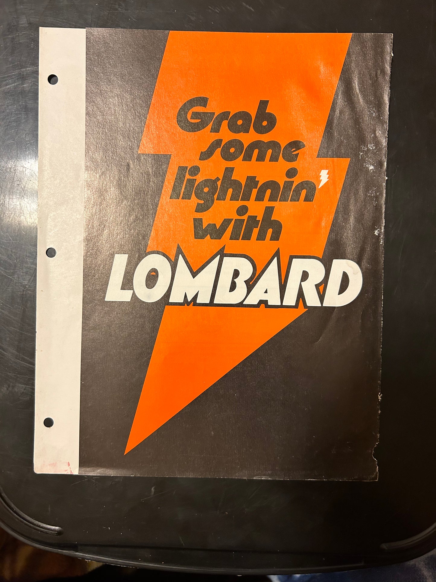 Lombard Chainsaws _ Vintage Brochure