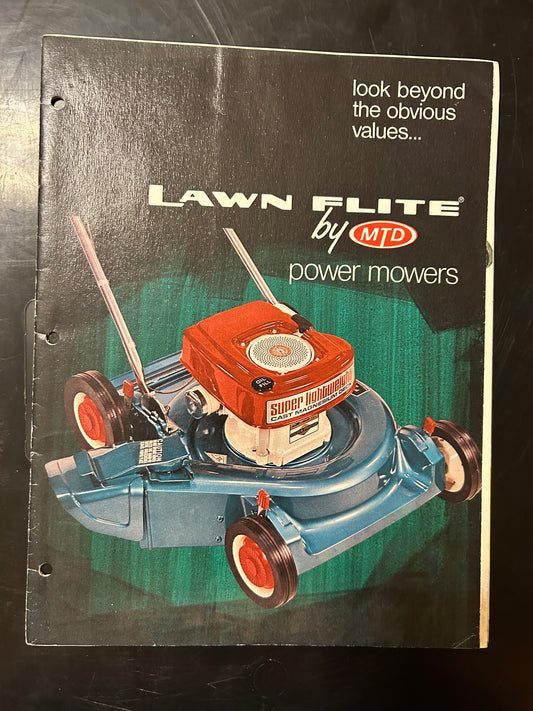 Lawn Flite by MTD _ power mowers booklet