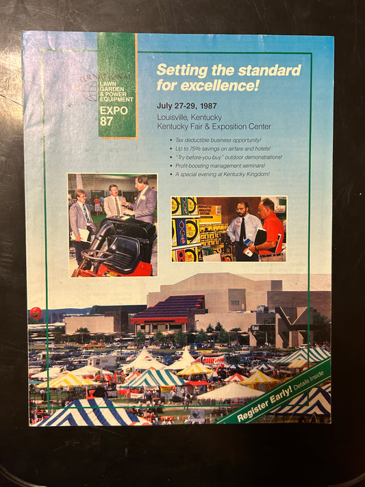 International Lawn & Garden Expo Flyer ‘87