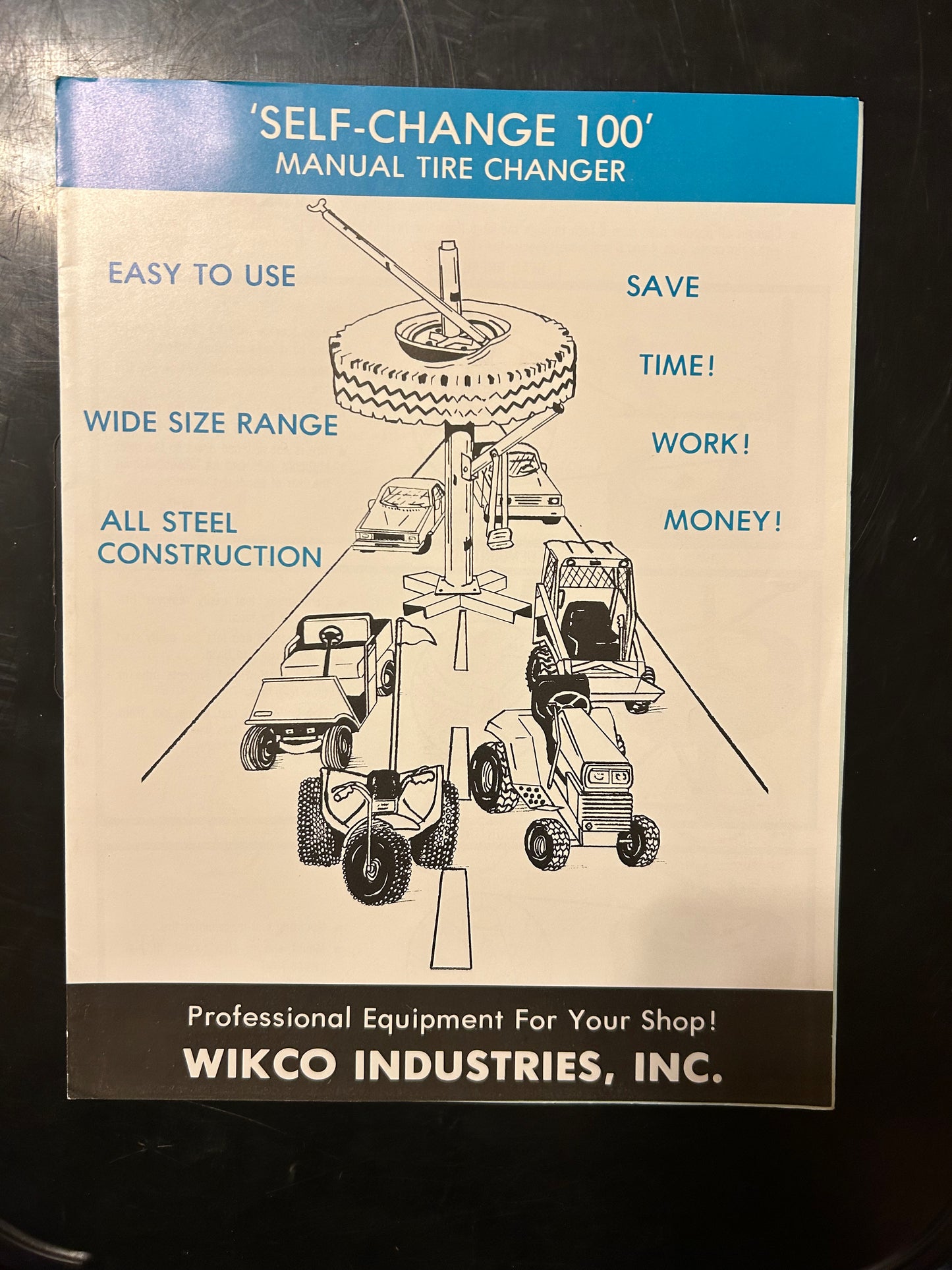 Self-Change 100 - manual tire changer brochure