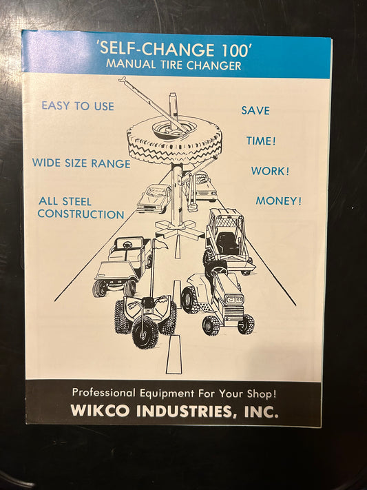 Self-Change 100 - manual tire changer brochure