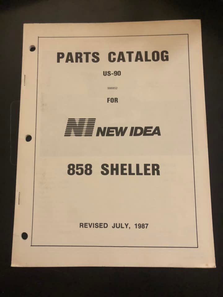 New Idea _ 858 Sheller US-90 _ Parts Catalog
