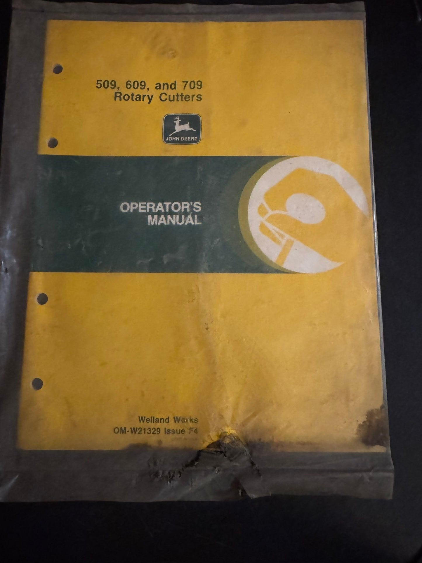 John Deere _ 509, 609 & 709 Rotary Cutters _ Operator’s Manual OM-W21329 F4