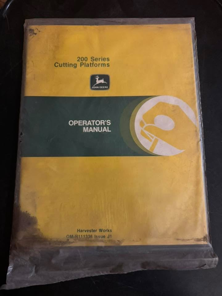 John Deere 200 Series Cutting Platforms _ Operator's Manual