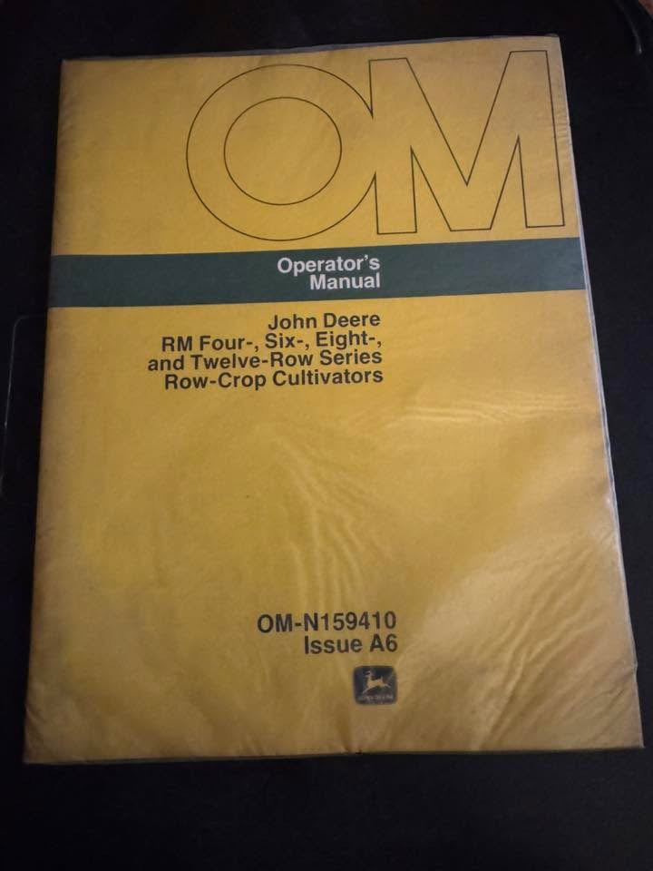 John Deere _ RM 4, 6, 8 & 12 Row Series Row-Crop Cultivators _ Operator’s Manual
