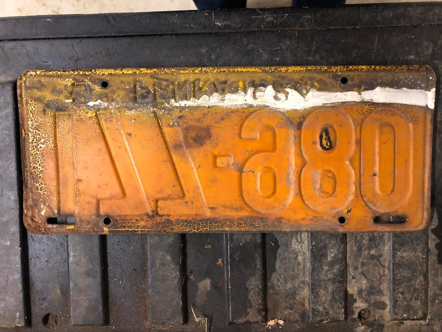 Vintage License Plates _ Pennsylvania 1923 & 1924