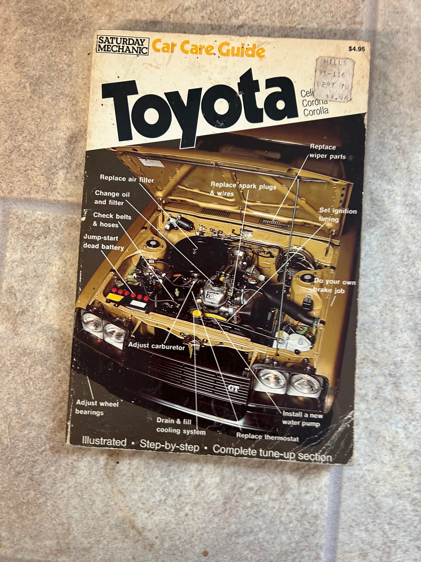 Saturday Mechanic  _ Car Care Guide _ Toyota Celica, Corona & Corolla