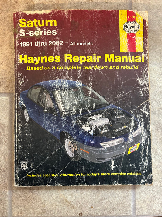 Saturn S-series _ 1991-2002 Haynes Repair Manual