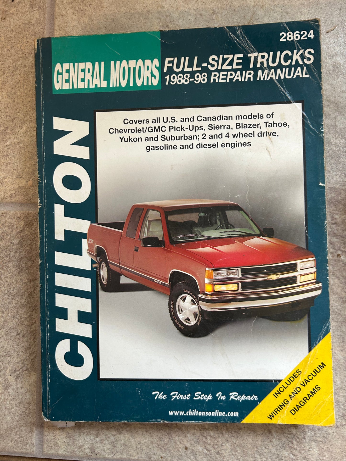 General Motors - Full Size Pick-Ups _ 1988-98 _ Chiton Repair Manual