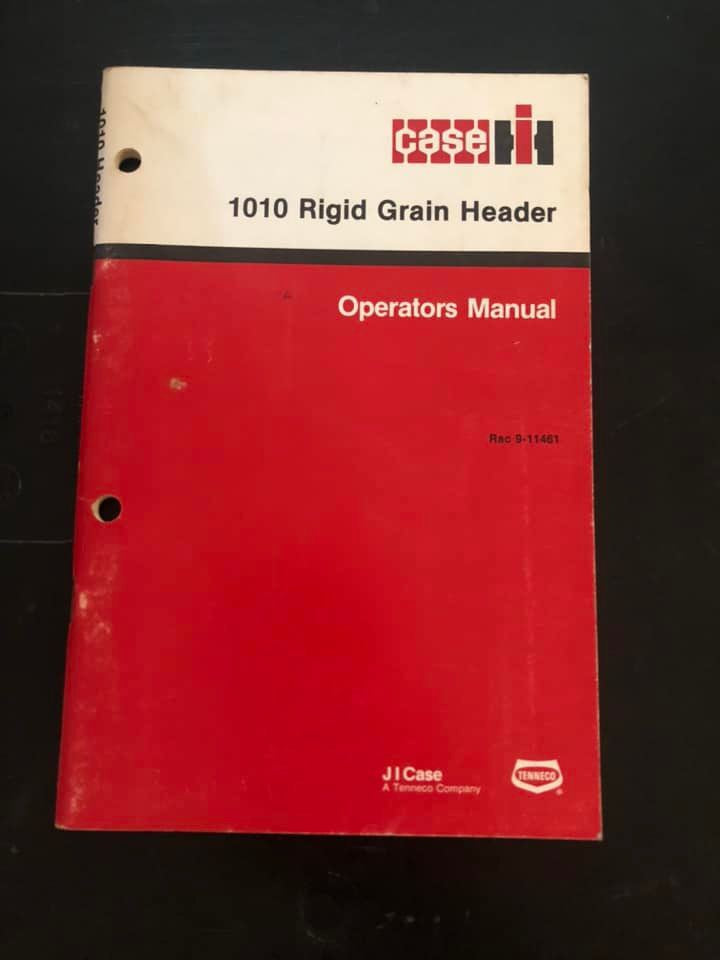 Case IH _ 1010 Ridge Grain Header _ Operator’s Manual