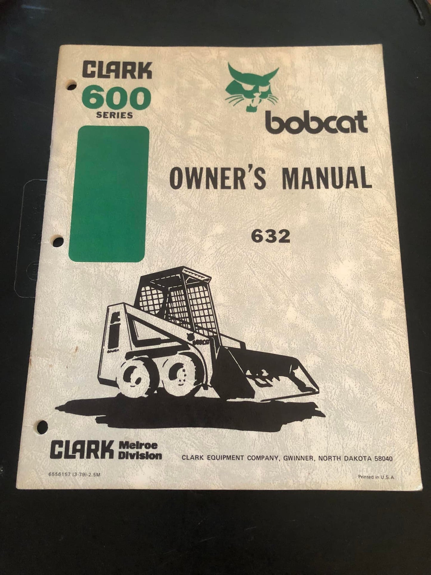 Bobcat _ 632 _ Owner’s manual