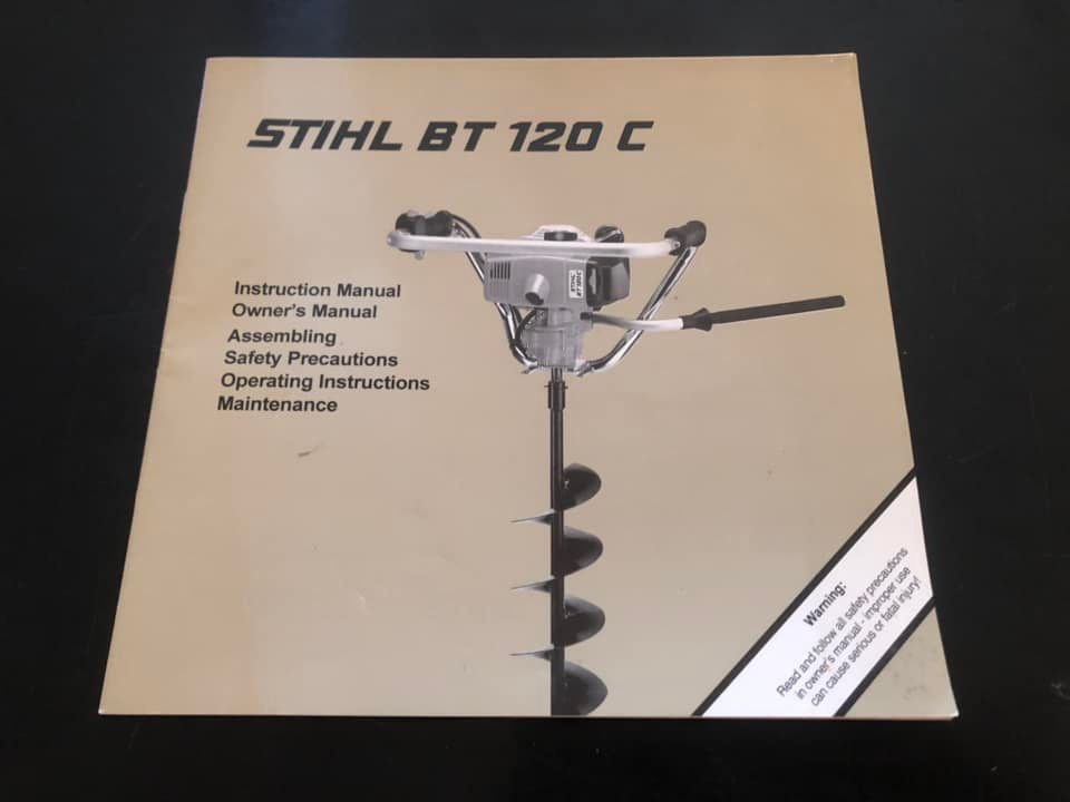 Stihl _ BT 120 C Instructions & Owner’s Manual