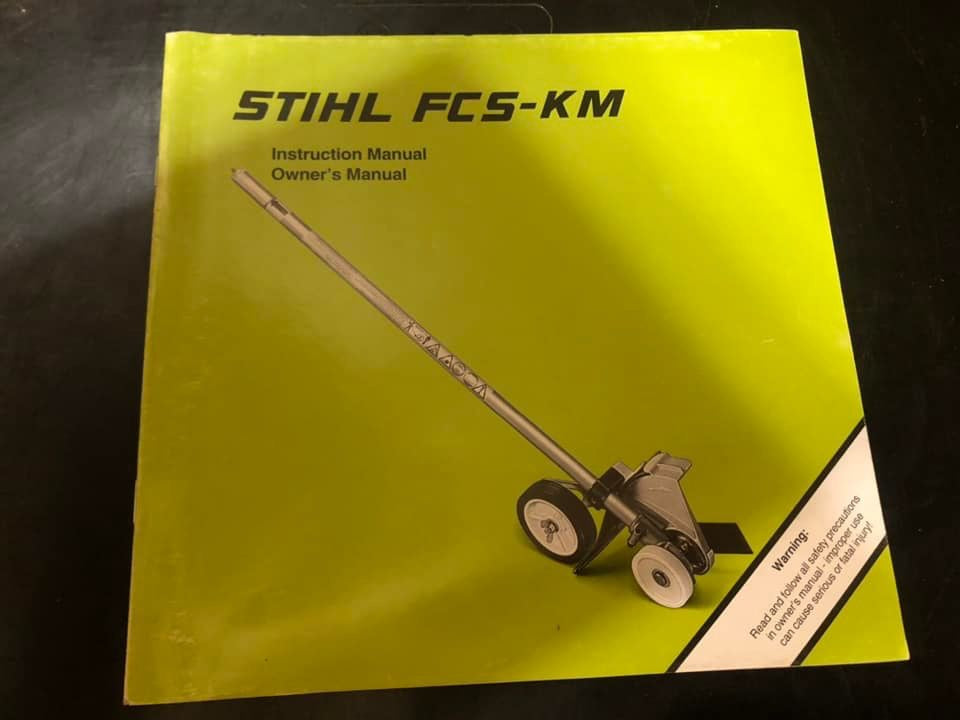 Stihl _ FCS KM Instructions & Owner’s Manual