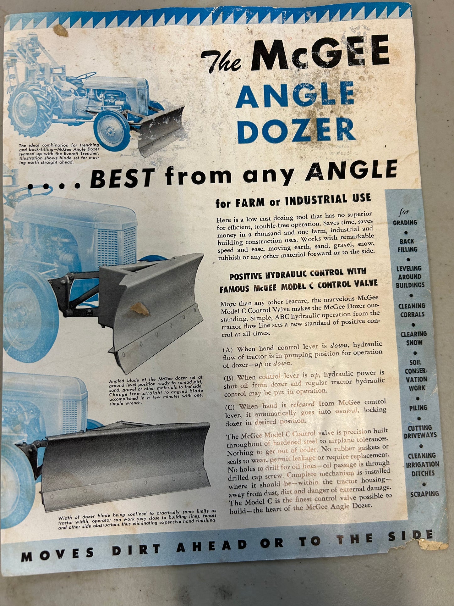 The McGee Angle Dozer