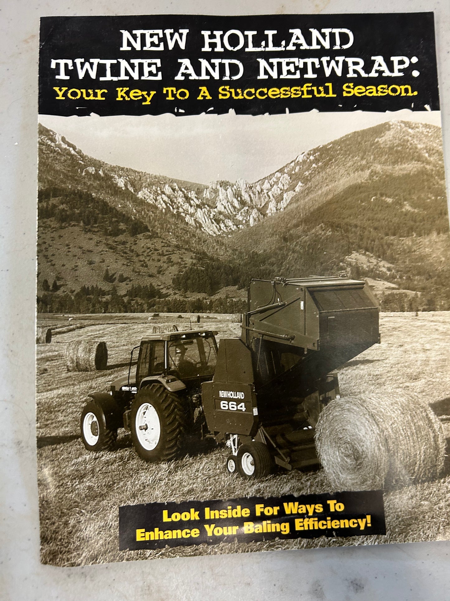 New Holland _ Twine & Netwrap: Your Key to a Successful Season.