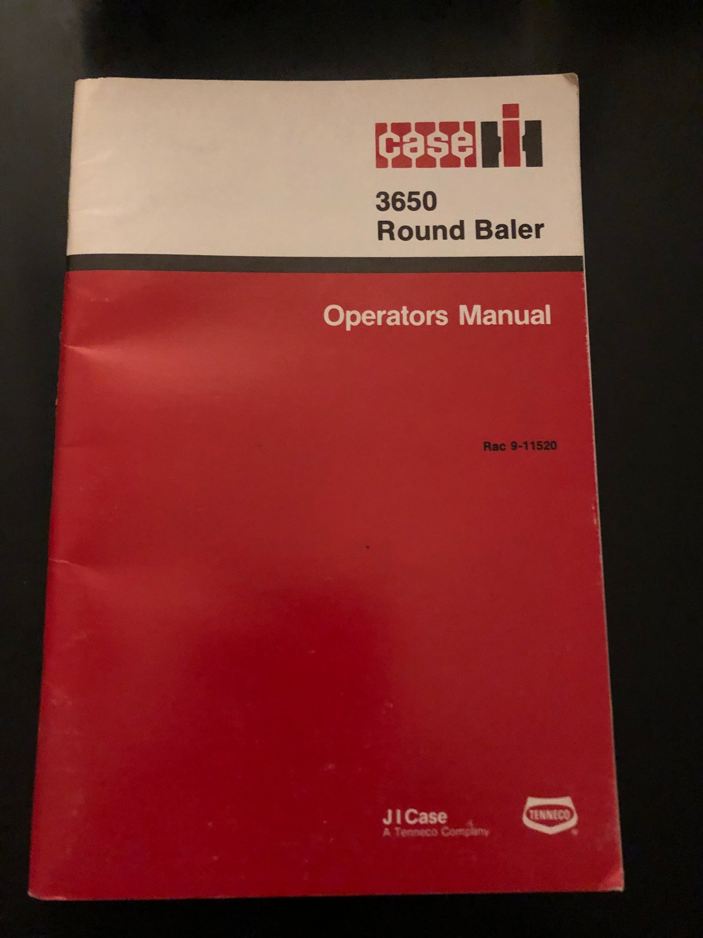 Case IH _ 3650 Round Baler _ Operator’s Manual