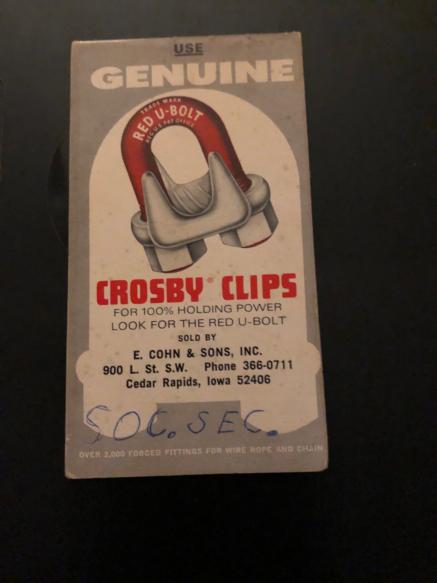 Vintage Promotional _ Pocket Notepad