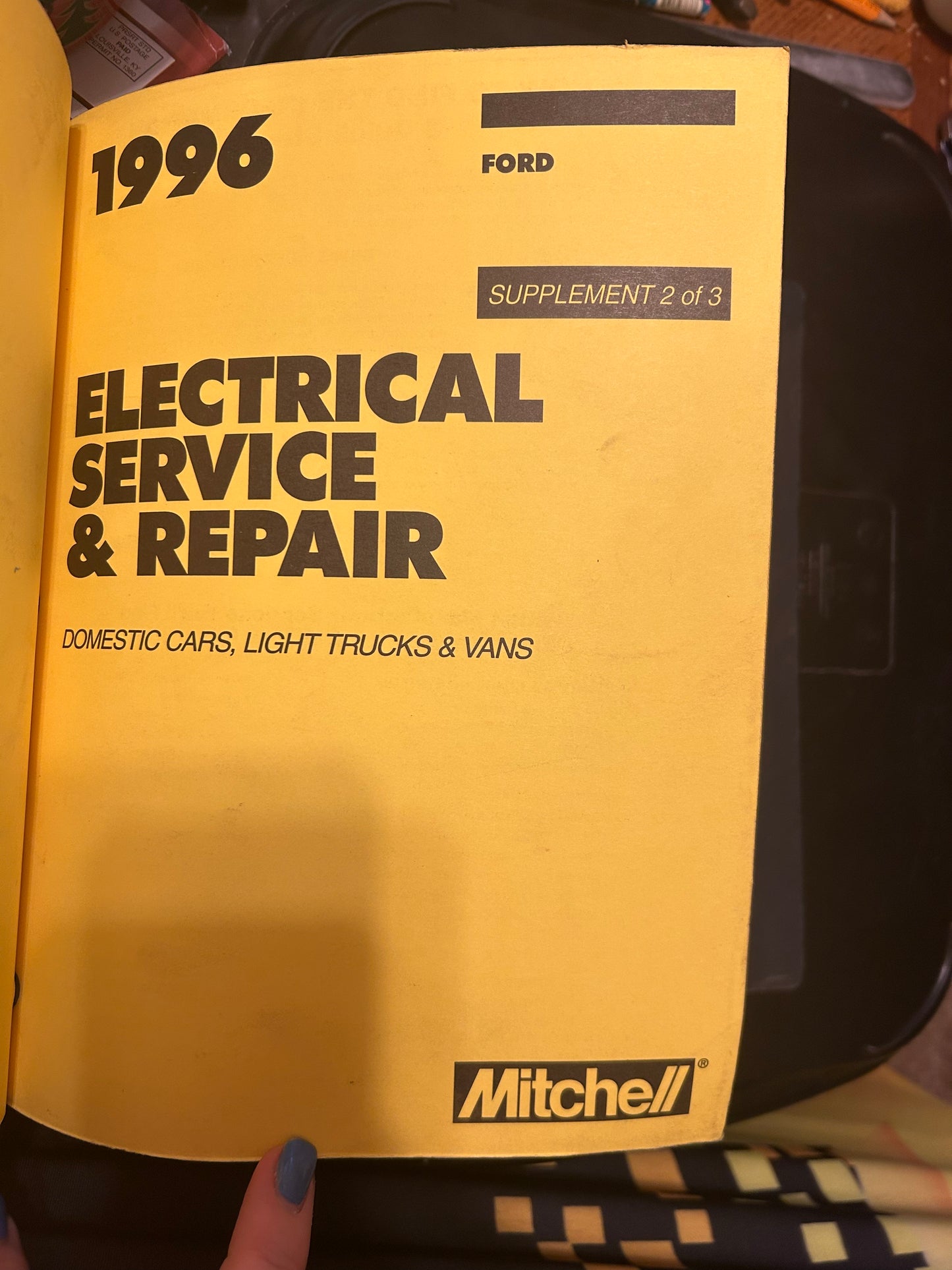 Mitchell Repair _ 1996 Electrical Component Locator - Domestic Cars, Light Trucks & Vans