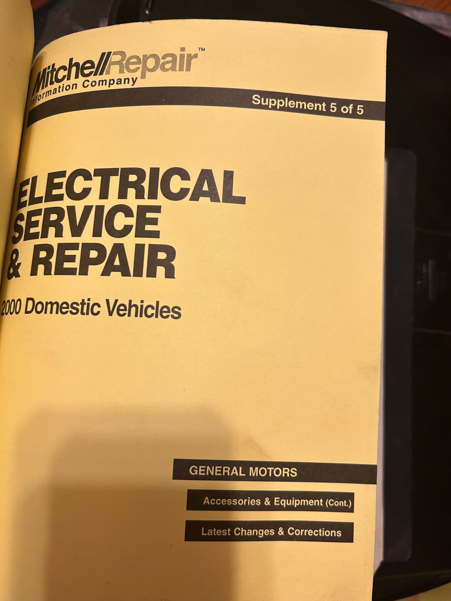 Mitchell Repair _ 1999 Vol 2 of 2 Electrical _ Domestic Cars, Light Trucks & Vans