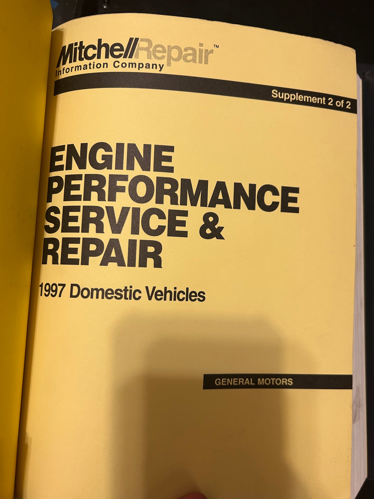 Mitchell Repair _ 1997 Engine Performance _ Domestic Cars, Light Trucks & Vans