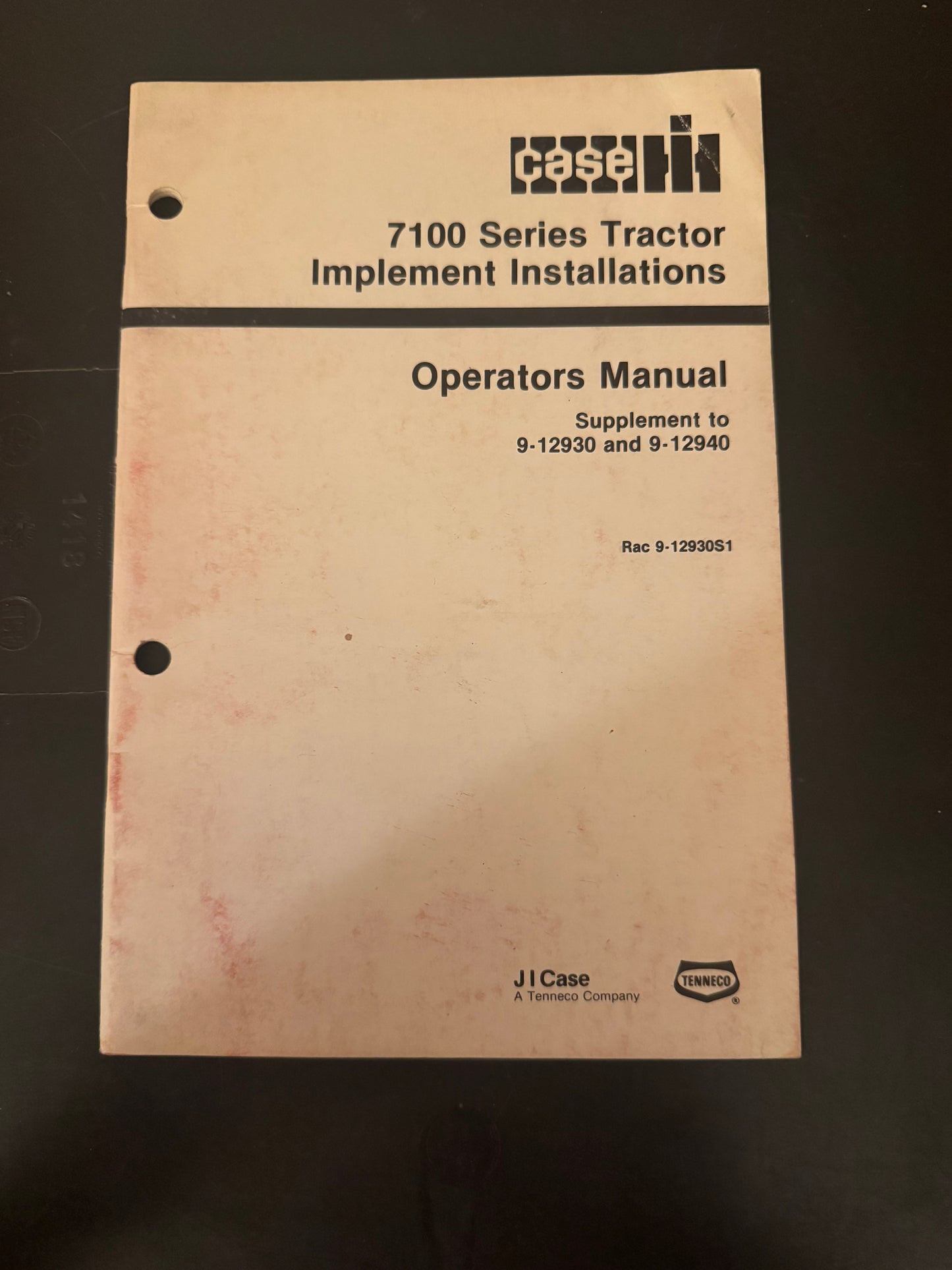 Case IH _ 7100 Series Tractor Implements Installation _ Operator’s Manual