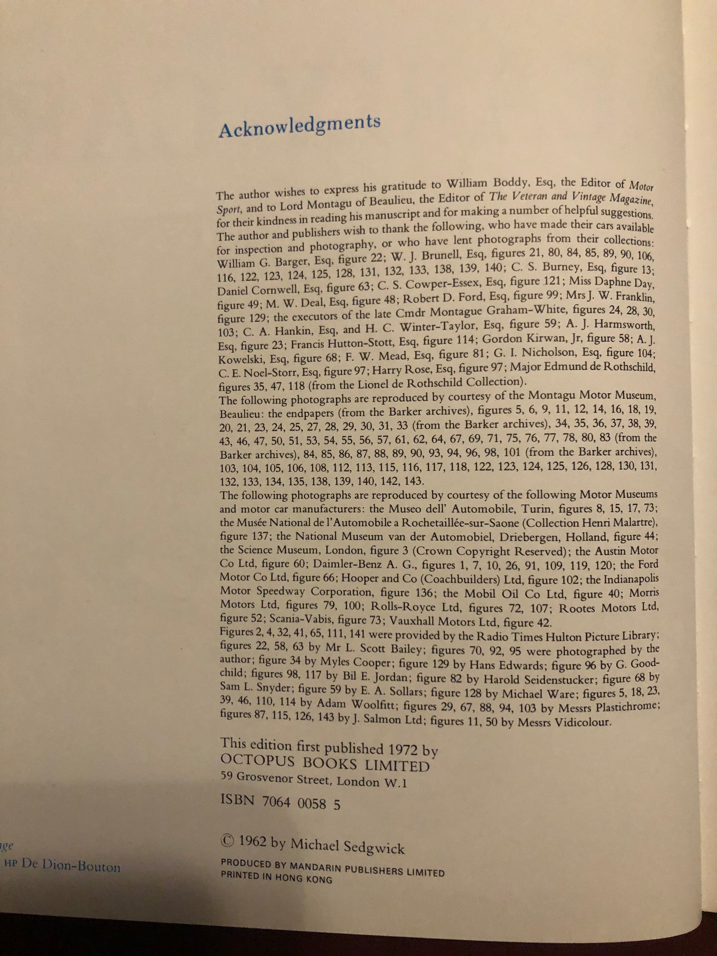 Early Cars by Michael Sedgwick