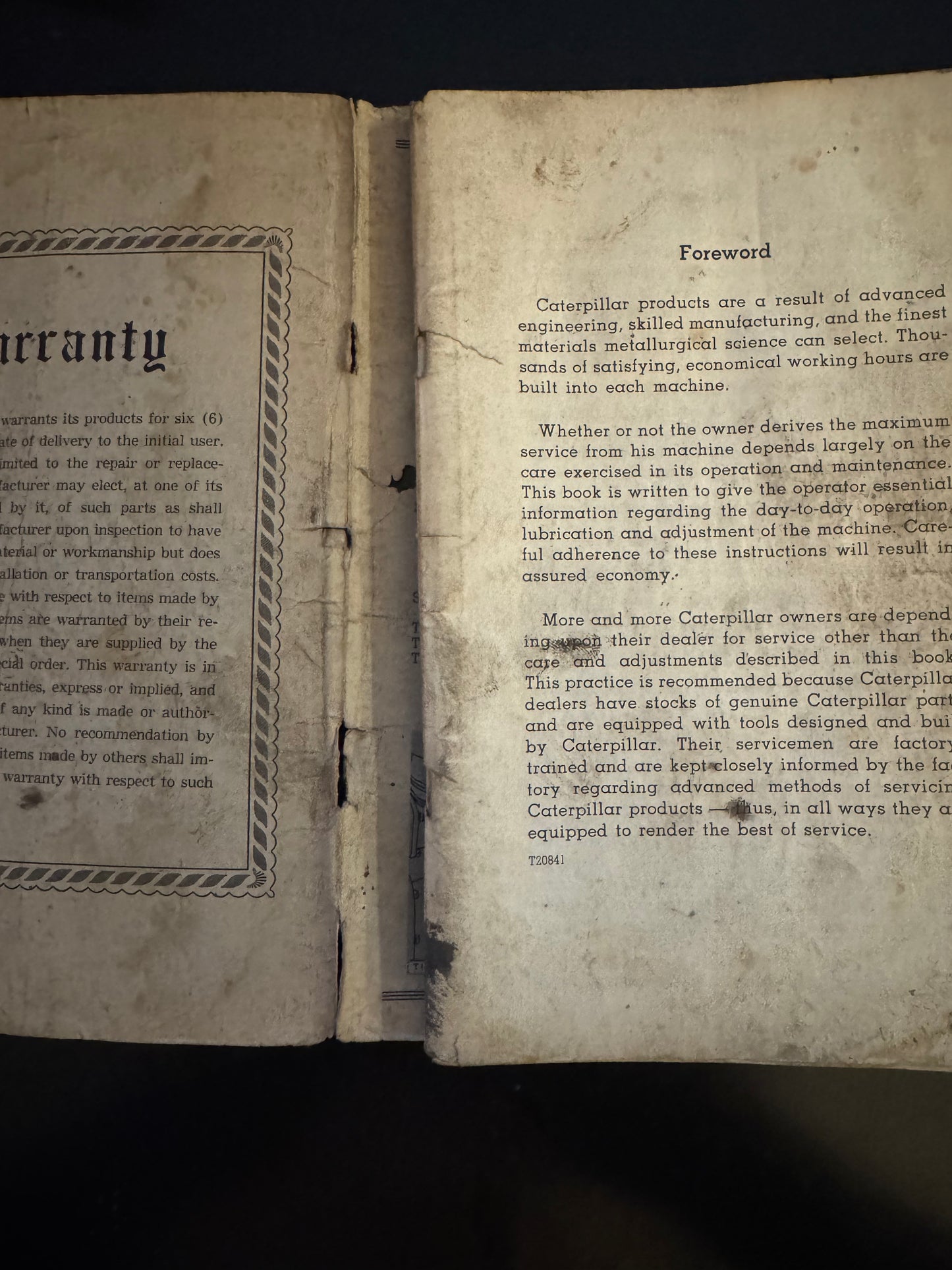 Caterpillar _ D8 Tractor _ Operation & Maintenance Instructions