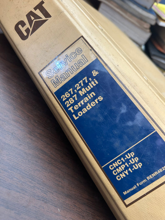 Caterpillar _ 267, 277 & 287 Multi Terrain Loaders _ Manuals Binder