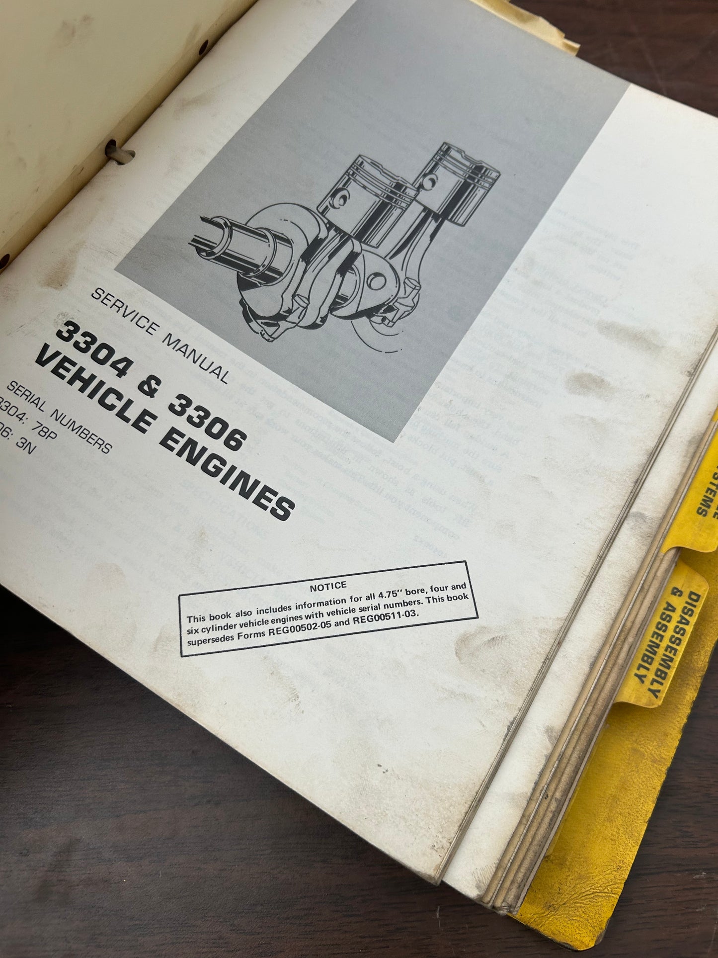 Caterpillar _ 814 Tractor, 815 Compactor & 816 Landfill Compactor _ Manuals Binder