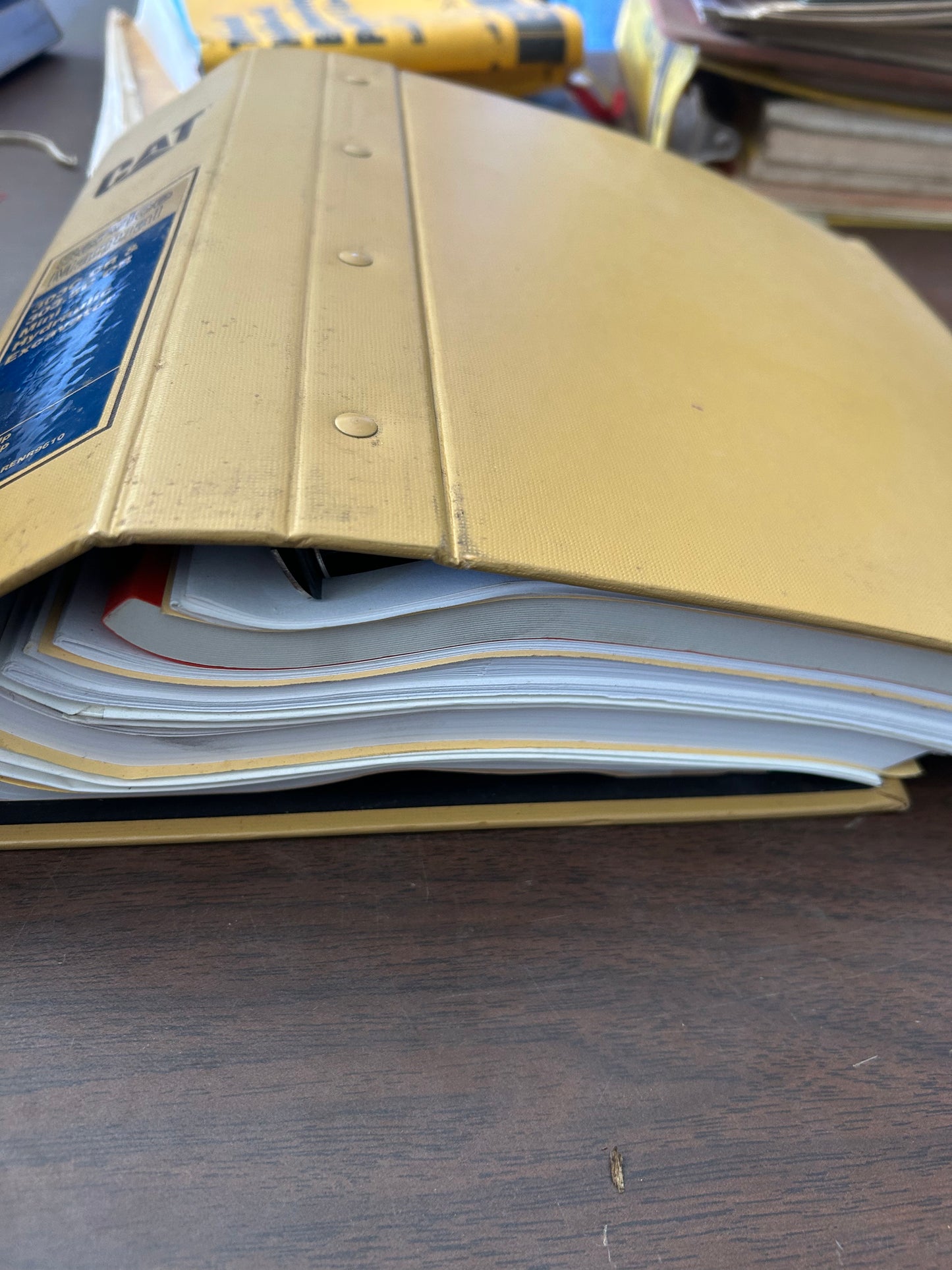 Caterpillar _ 303C CR & 303.5C CR Mini hydraulic Excavator _ Manuals Binder