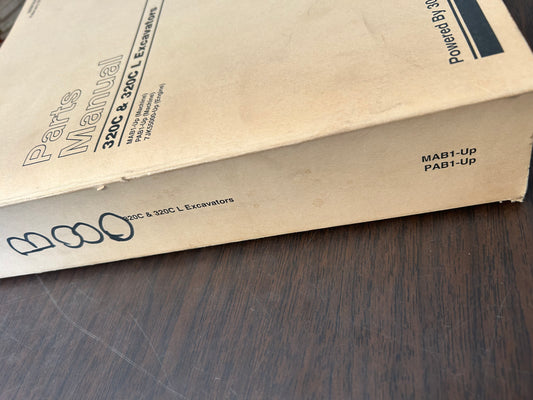 Caterpillar _ 320C & 320C L Excavators _ Parts Manual