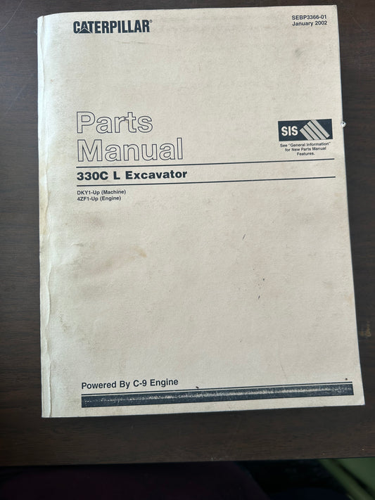 Caterpillar _ 330C L Excavator _ Parts Manual