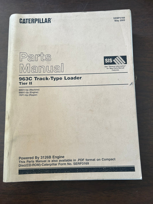 Caterpillar _ 963C Track-Type Loader Tier 2 _ Parts Manual