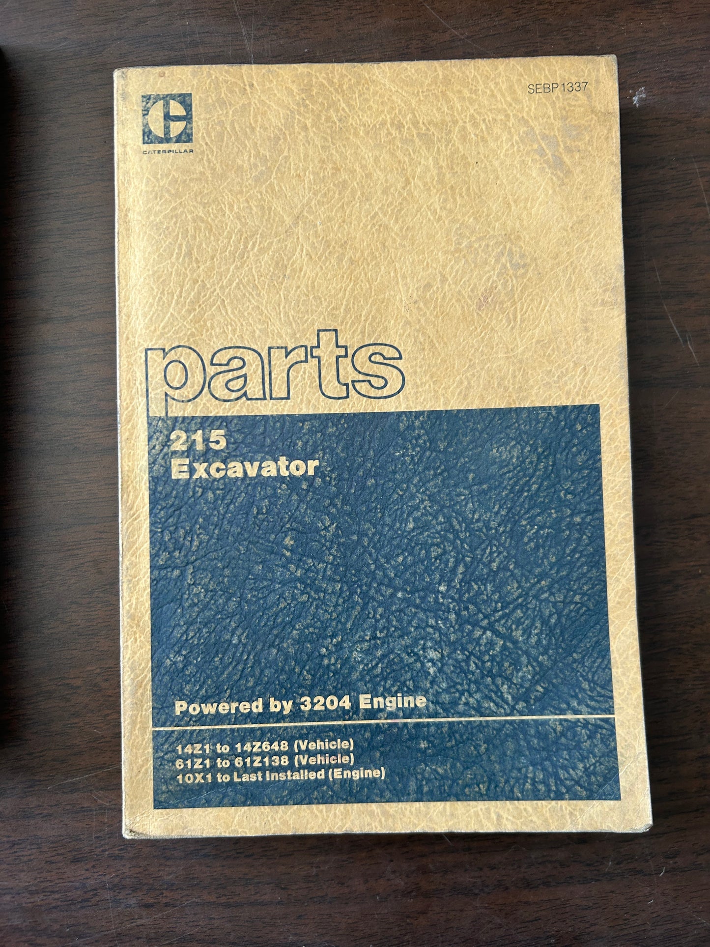 Caterpillar _ 215 Excavator _ Parts