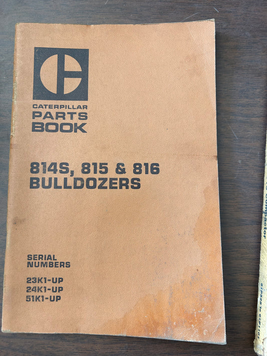 Caterpillar _ 814S, 815 & 816 Bulldozers _ Parts Book