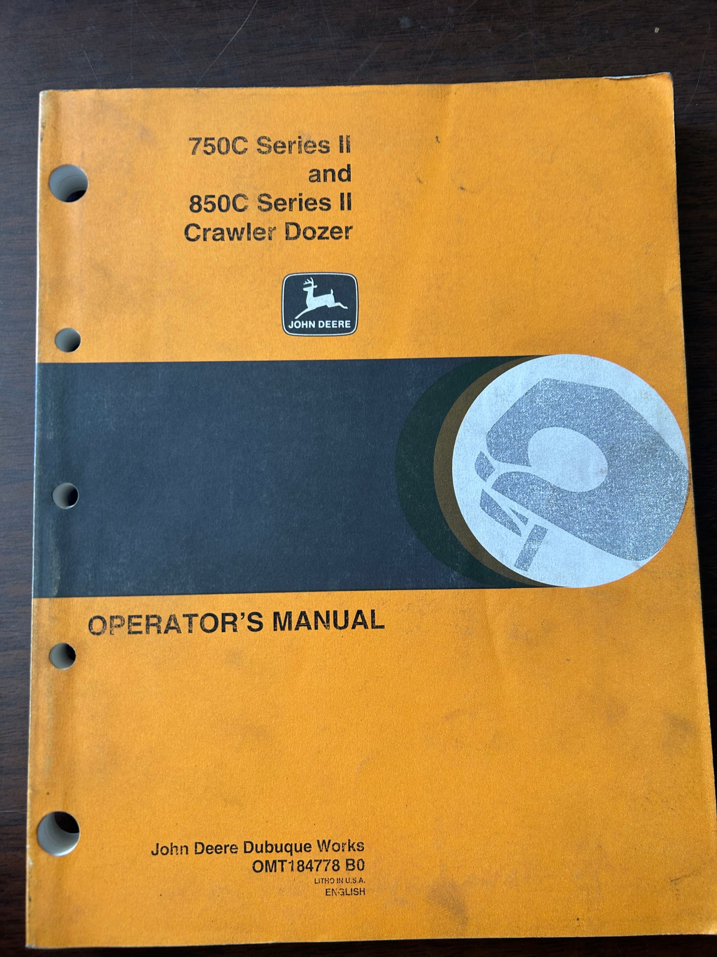 John Deere _ 750C Series 2 & 850C Series 2 Crawler Dozer _ Operator’s Manual