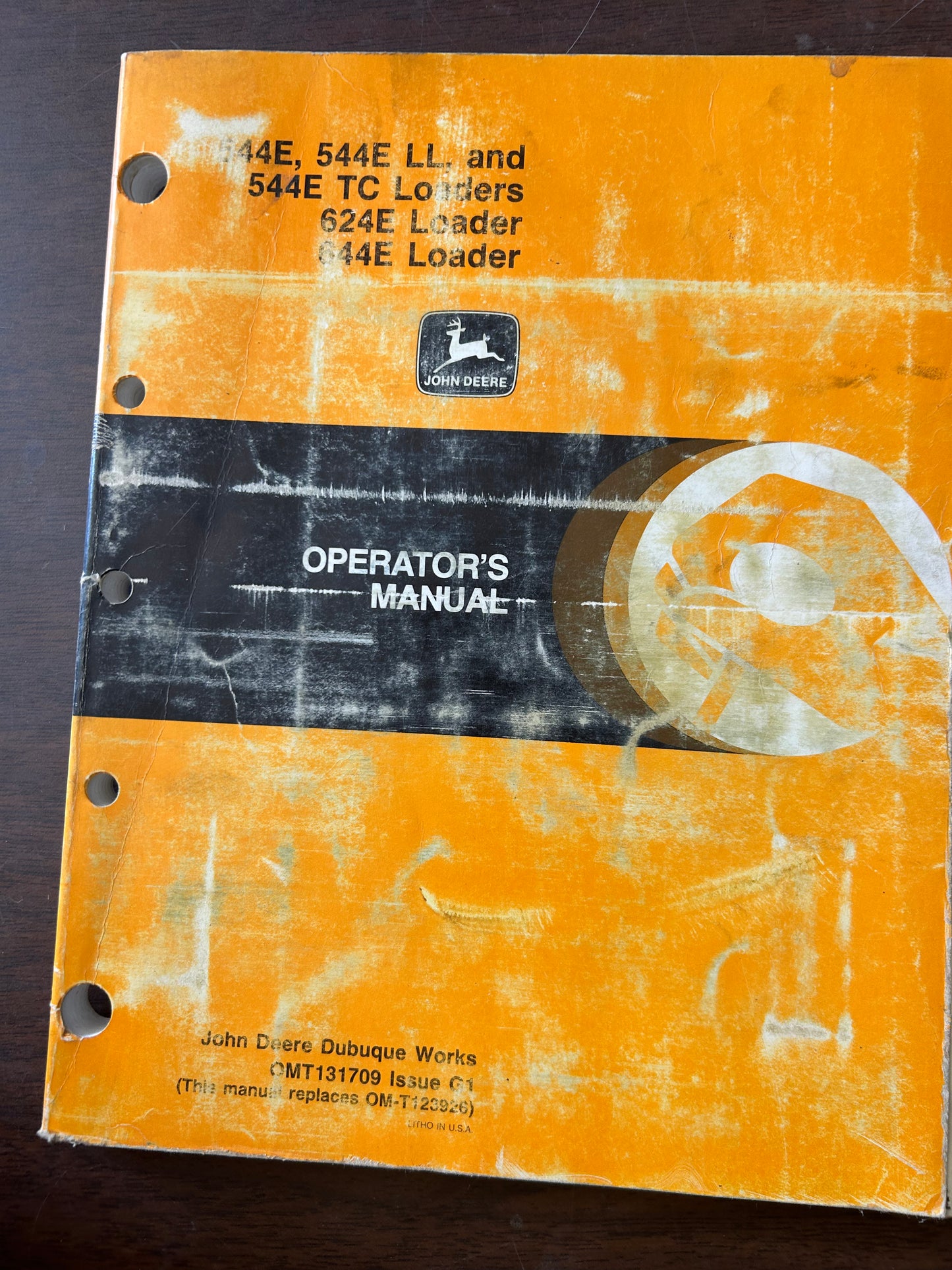 John Deere _ 544E, 544E LL, and 544E TC Loaders, 624E Loader & 644E Loader _ Operator’s Manual