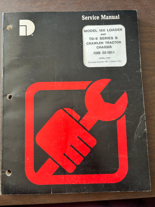 Dresser - International (IH) model 160 Loader & TD-9 Series B Crawler Tractor Chassis _ ISS—1051-1