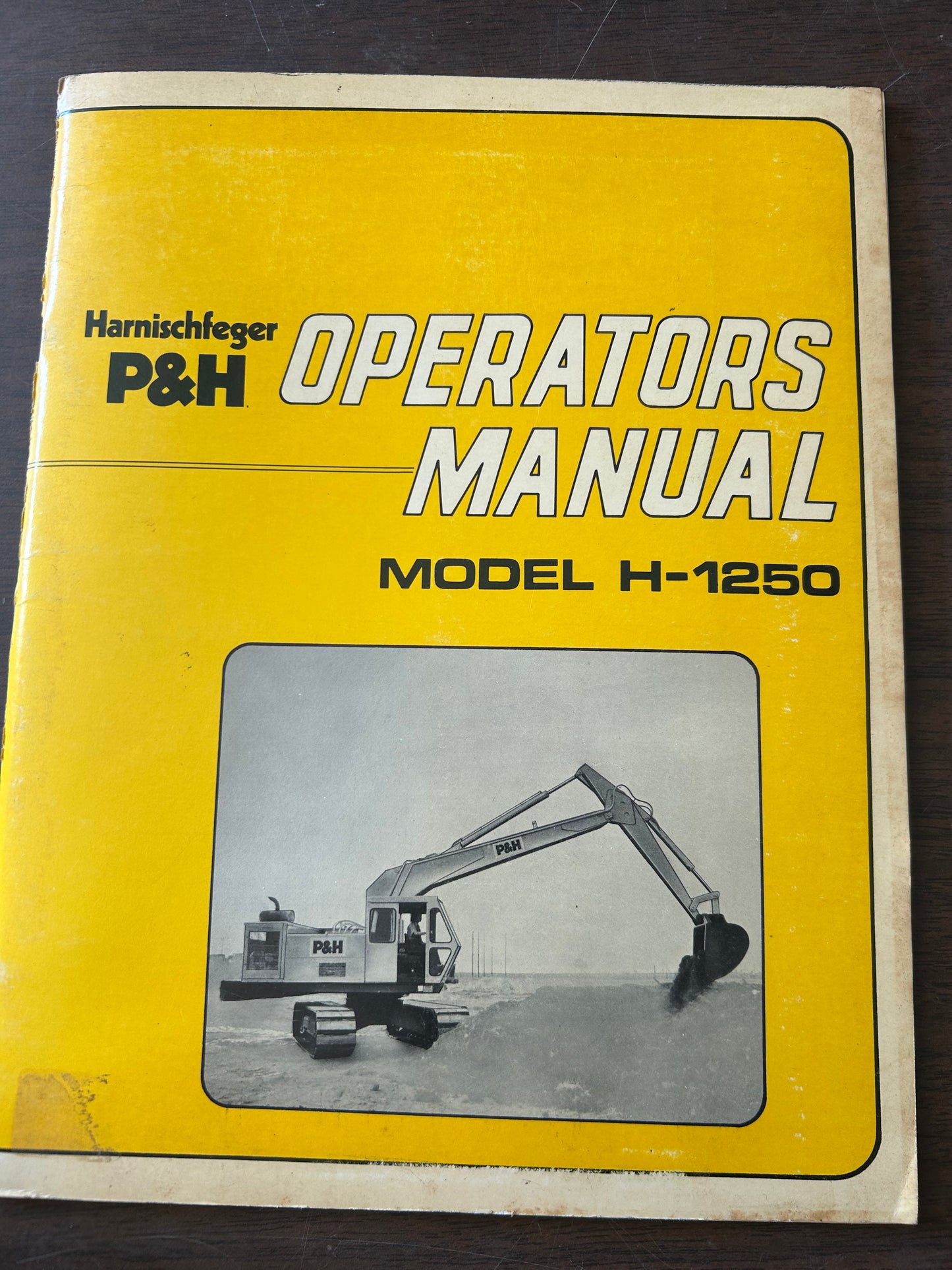 Harnischfeger P&H _ model H-1250 _ Operators Manual