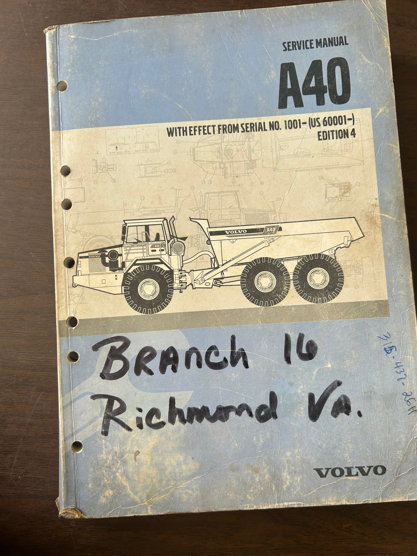 Volvo _ A40 Service Manual