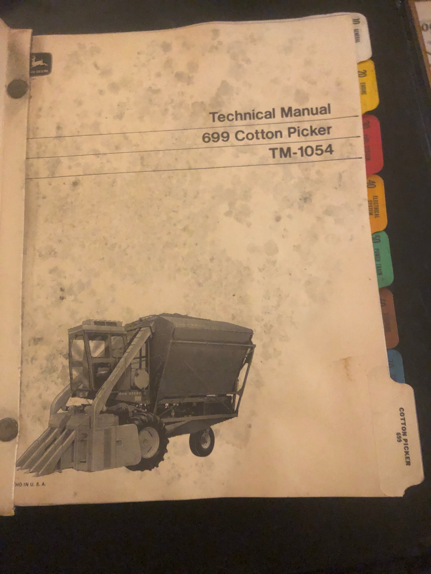 John Deere _ 699 Cotton Picker _ Technical Manual