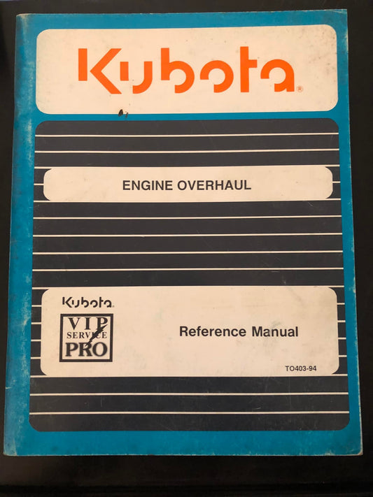 Kubota _ Engine Overhaul _ VIP Service Pro