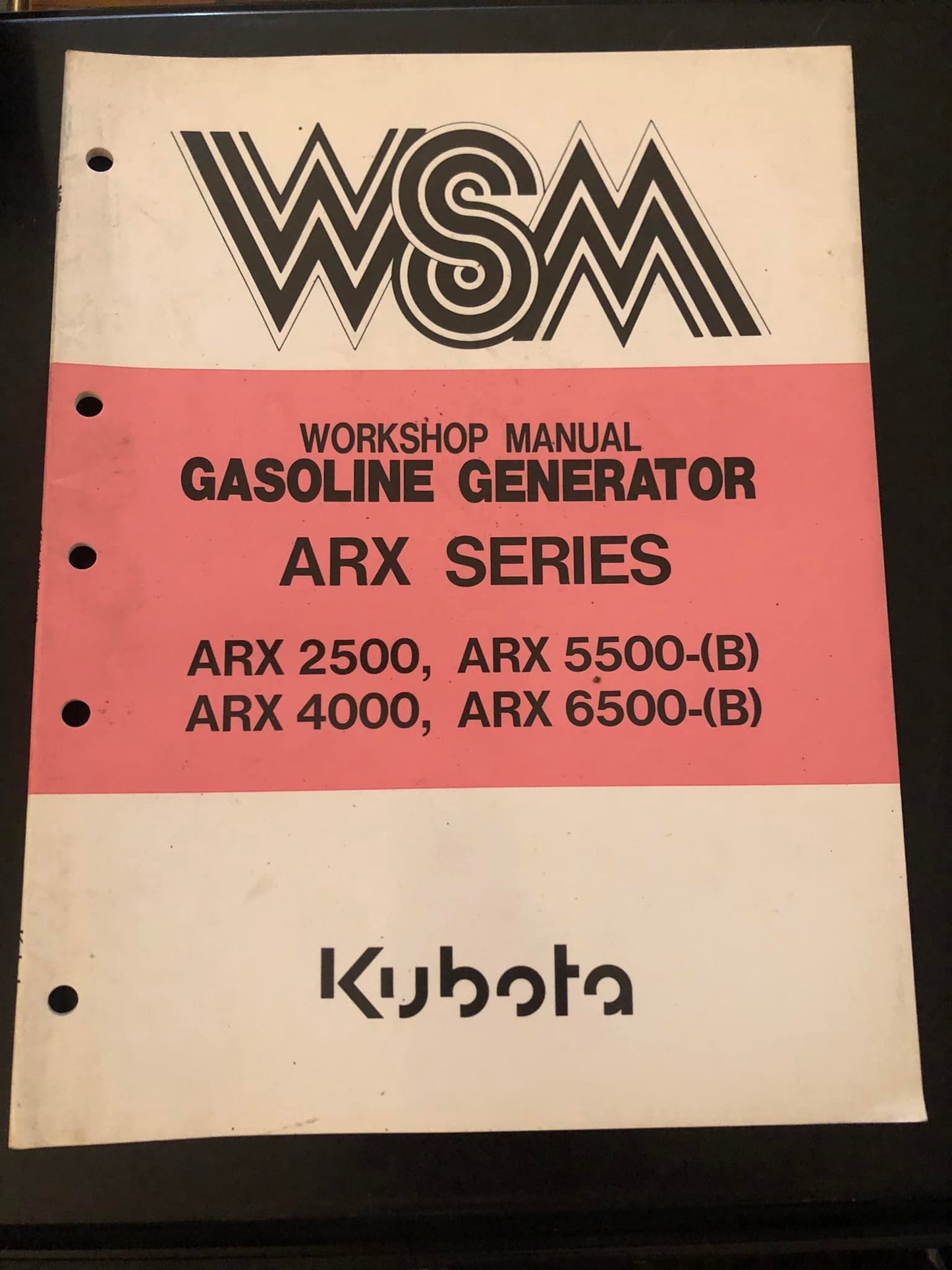 Kubota _ WSM _ Gasoline Generator ARX Series