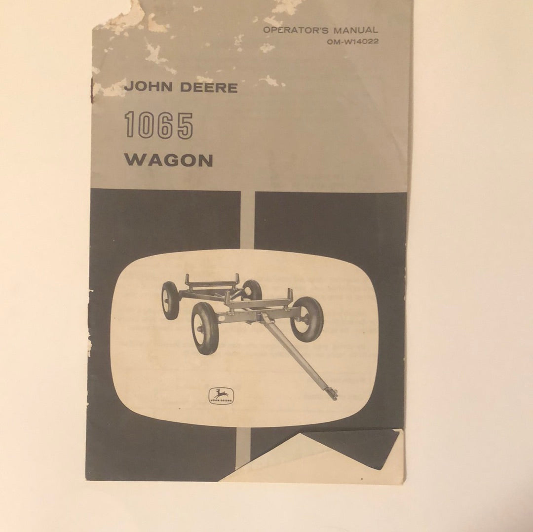 John Deere 1065 Wagon _ Operator’s Manual