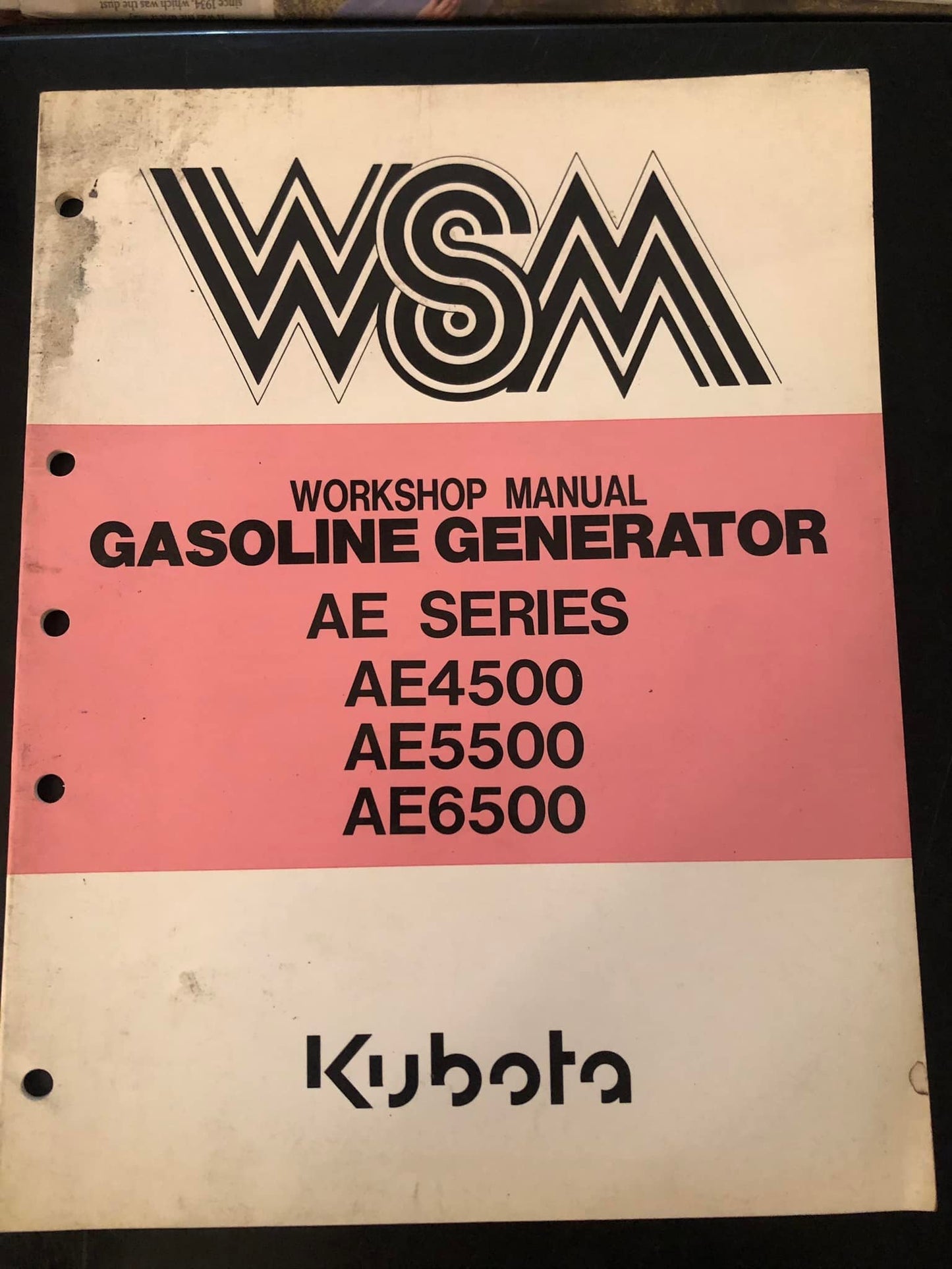 Kubota _ WSM _ Gasoline Generator AE Series