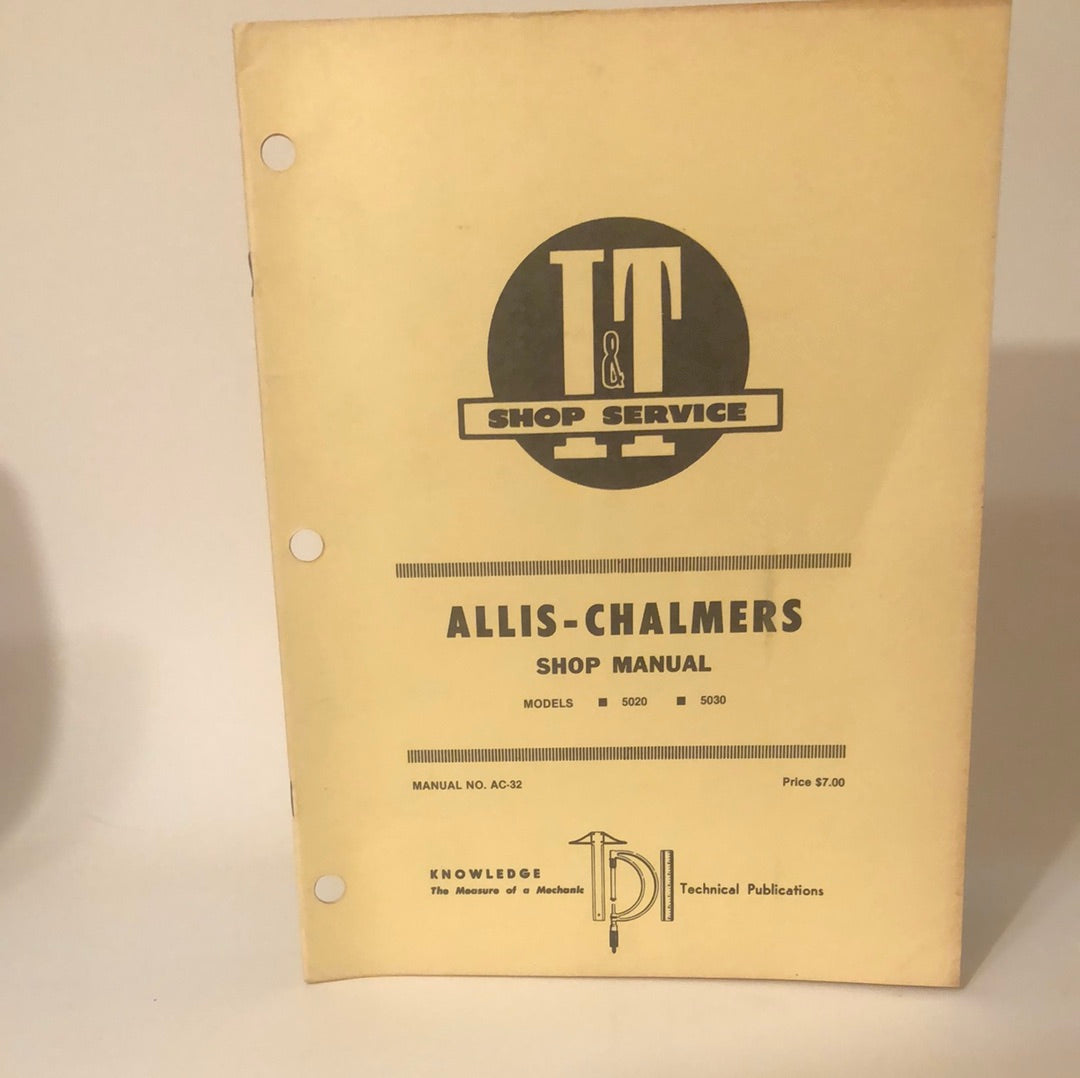 I&T Shop Service _ Allis-Chalmers 5020 & 5030 _ Shop Manual AC-32