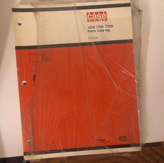 Case 1294 Tractor _ Parts Catalog