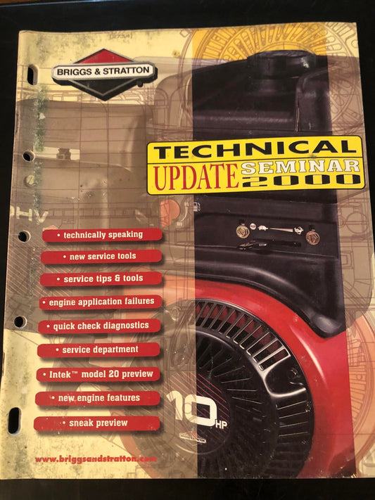 Briggs & Stratton Technical Update Seminar 2000