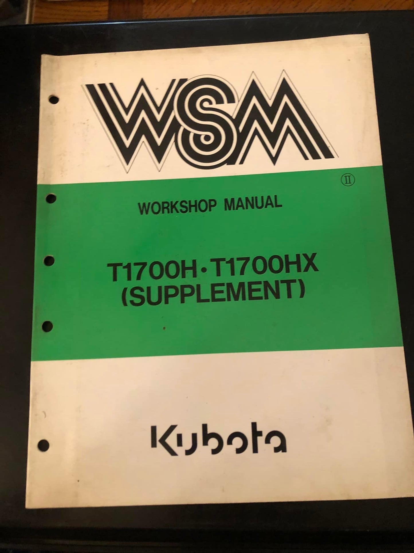 Kubota _ WSM _ T1700H-T1700HX
